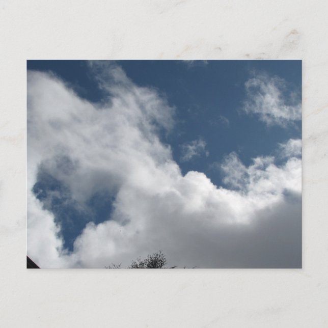 Heart Cloud Postcard (Front)