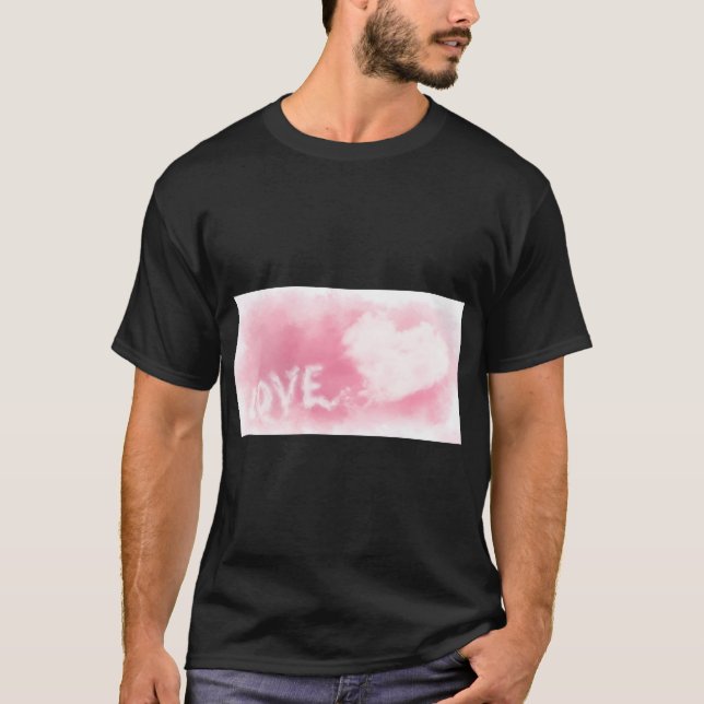 Heart Clouds Love Dreamy  T-Shirt (Front)