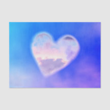 HEART CLOUDS Tissue Paper