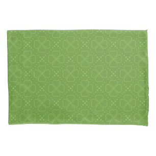 Heart Clover Pattern Pillowcase