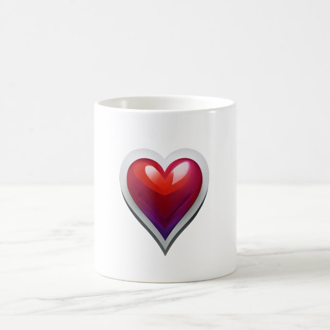 Heart Coffee mug (Center)