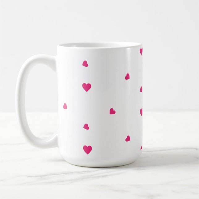 heart coffee mug (Left)