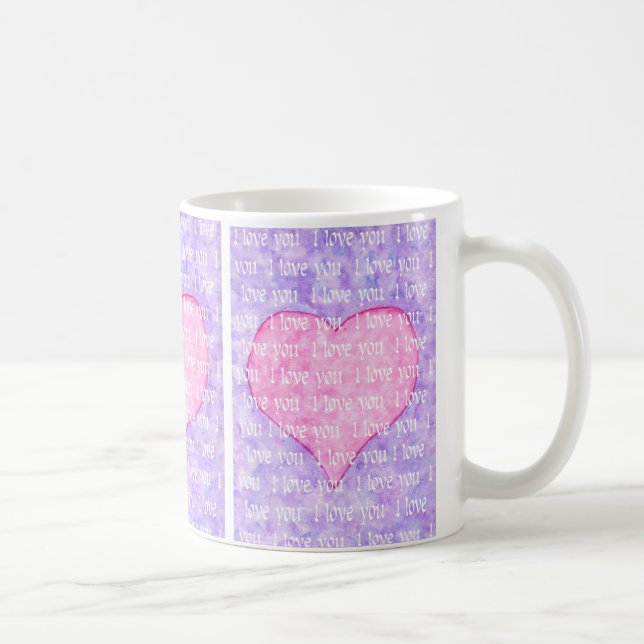 'Heart' Coffee Mug (Right)