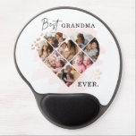 Heart Collage Gel Mouse Pad<br><div class="desc">❤ BEST GRANDMA GIFTS - A simple, gift for grandma, ❤ GREAT GIFTS FOR ANY OCCASION - They can be great for Mothers Day gifts for grandma, make stellar 50th 55th 60th 70th 80th birthday gifts for grandma, Christmas gifts for grandma, grandma retirement gifts, grandmother anniversary gifts, "Just because, "...</div>