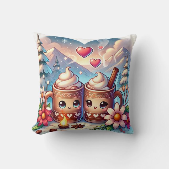 Heart Cozy Pillow (Front)