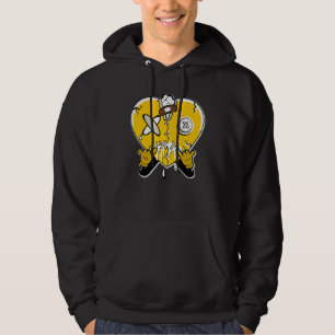 Heart Crying Low Banana Matching Hoodie