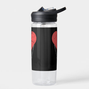Heart  Cute Hot Air Balloon Water Bottle