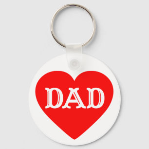 HEART DAD KEYCHAIN