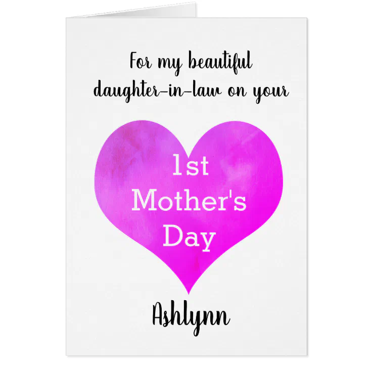 Mesmerizing First Mothers Day For Daughter In Law Capture Art Mesmerizing First Mothers Day For Daughter In Law Capture Art