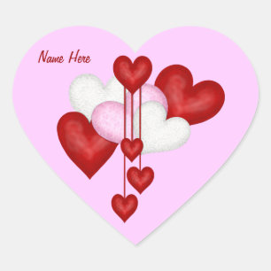 Heart Decor Sticker