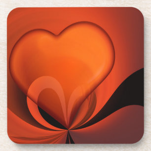 Heart Design Coaster