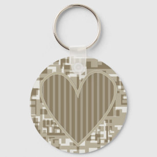 Heart Design Keychain
