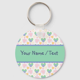 Heart Design Keychain