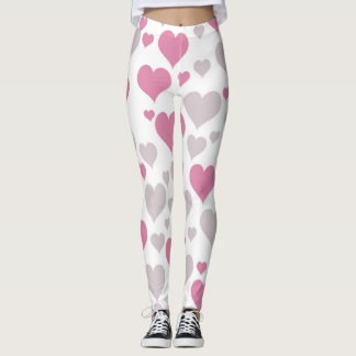 Heart Design Leggings