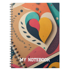 Heart-Designed  Notebook