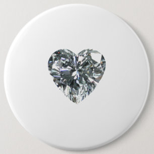 Heart Diamond Button