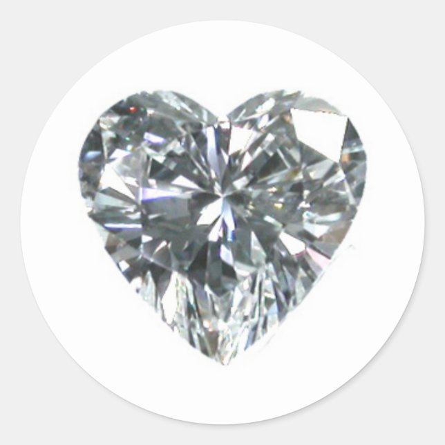 Heart Diamond Sticker (Front)