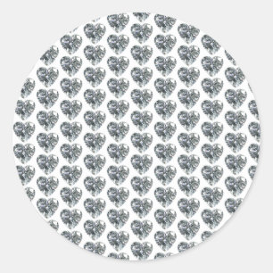 Heart Diamond Sticker