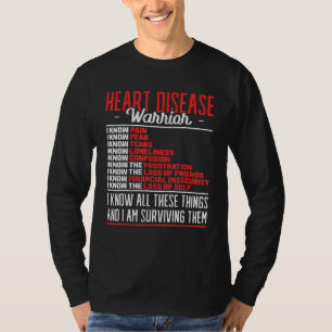 Heart Diesease Warrior Cardiologist T-Shirt