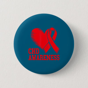 Heart Disease Awareness  2 Inch Round Button