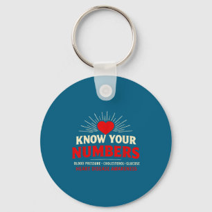 Heart Disease Awareness Go Red In February Health Keychain