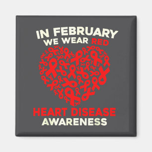 Heart Disease Awareness Go Red In February Health  Magnet