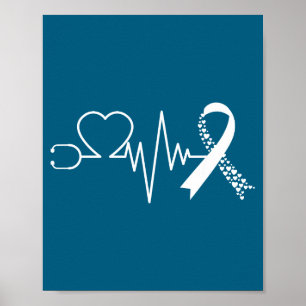 Heart Disease Awareness Go Red In February Health  Poster