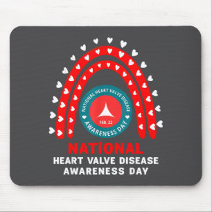Heart Disease Awareness - Heart Valve Disease Awar Mouse Pad
