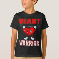 Heart Disease Awareness Heart Warrior Wear Red Hea