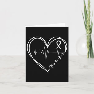 Heart Disease Awareness Heartbeat Chd Wear Red Hea Card