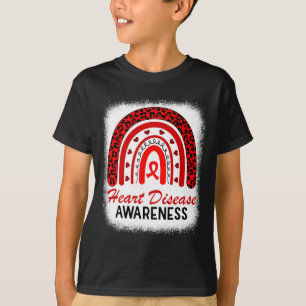 Heart Disease Awareness In February We Go Red  T-Shirt