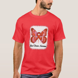 Heart Disease Awareness In February We Wear Red Bu T-Shirt