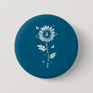 Heart Disease Awareness Month  2 Inch Round Button
