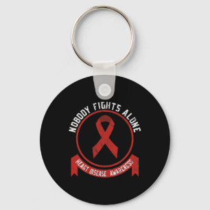 Heart Disease Awareness Month American Heart Healt Keychain