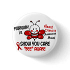 Heart Disease Awareness Month Bee 1.1