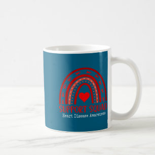 Heart Disease Awareness Month Open Heart Diseases Coffee Mug