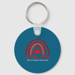 Heart Disease Awareness Month Open Heart Diseases  Keychain
