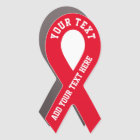 Heart Disease Awareness Red Ribbon