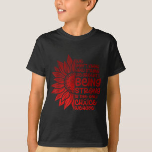 Heart Disease Awareness Warrior Survivor Supporter T-Shirt