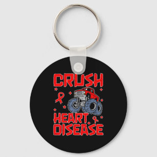 Heart Disease Chd Awareness Month Kids Boys Girls Keychain