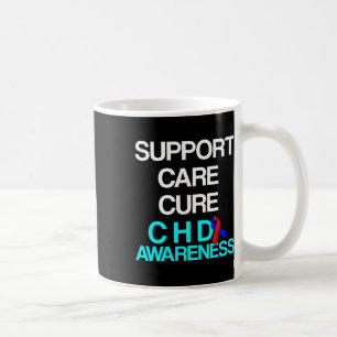 Heart Disease Defect Survivor Chd Warrior 3  Coffee Mug