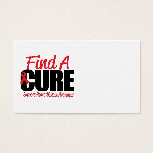 Heart Disease Find A Cure (Front)