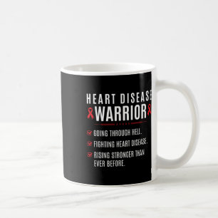 Heart Disease Warrior Awareness Survivor To Do Lis Coffee Mug