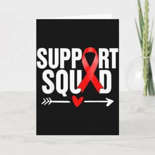 Heart Disease Warrior Support Squad Heart Disease Card