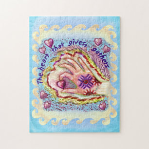 Heart donne le puzzle chrétien