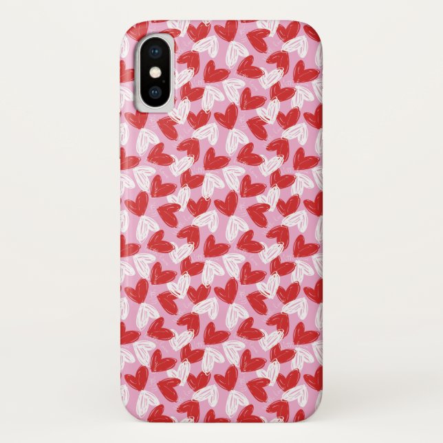 Heart Doodles phone cases (Back)