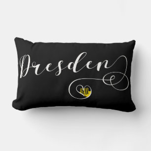 Heart Dresden, Saxony, German Germany Lumbar Pillow