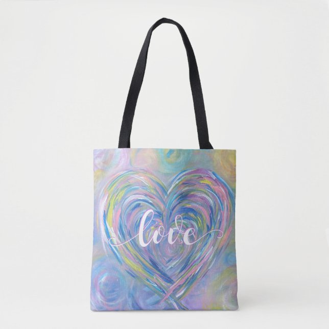 "Heart Energy" Tote Bag (Front)