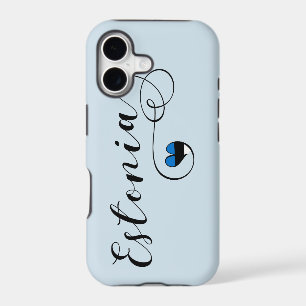 Heart Estonia Mobile Phone Case, Estonian