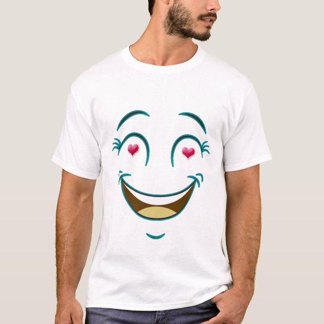 Heart Eyes tshirt  (Front)